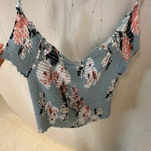 Floral Off The Shoulder Top